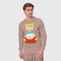 Костюм хлопковый мужской SOUTH PARK, цвет: пыльно-розовый — фото 2