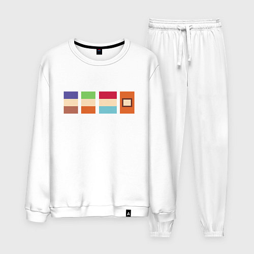 Мужской костюм ЮЖНЫЙ ПАРК / Белый – фото 1