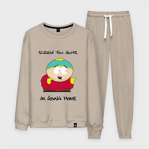 Мужской костюм ЮЖНЫЙ ПАРК / Миндальный – фото 1