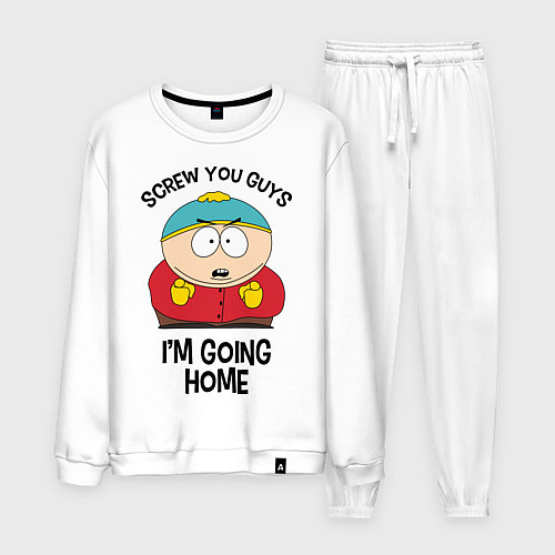 Мужской костюм South Park, Эрик Картман / Белый – фото 1