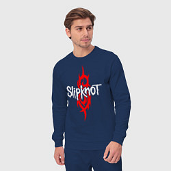 Костюм хлопковый мужской SLIPKNOT, цвет: тёмно-синий — фото 2