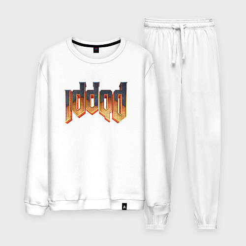 Мужской костюм IDDQD DOOM / Белый – фото 1