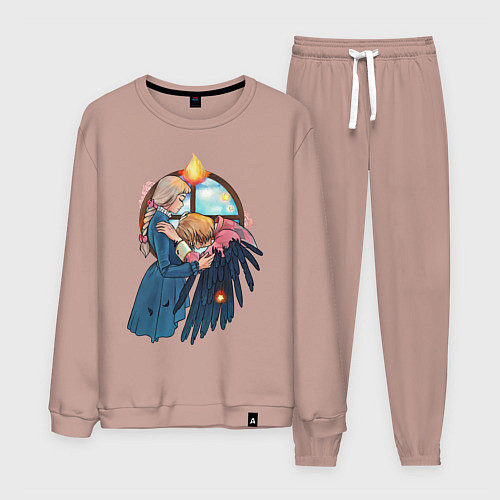 Мужской костюм Хаул и Софи / Пыльно-розовый – фото 1