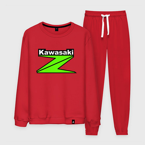 Мужской костюм KAWASAKI Z / Красный – фото 1