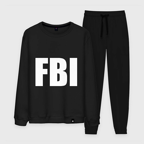 Мужской костюм FBI / Черный – фото 1