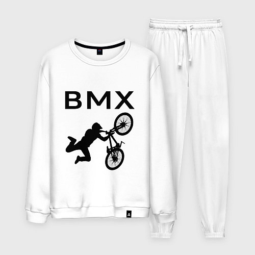 Мужской костюм Велоспорт BMX Z / Белый – фото 1