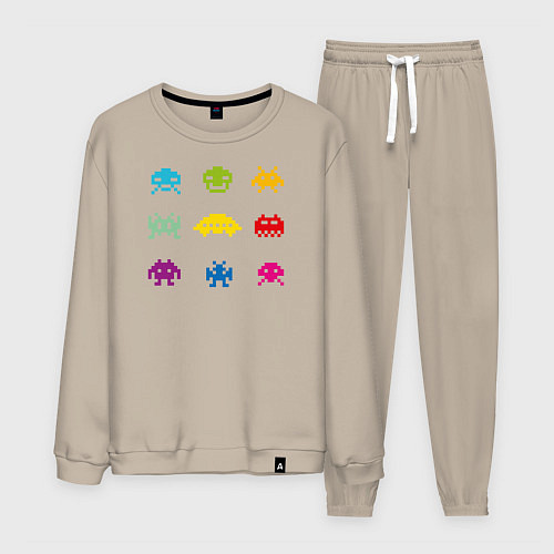 Мужской костюм Retro game / Миндальный – фото 1