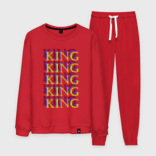 Мужской костюм KING / Красный – фото 1