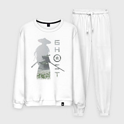 Костюм хлопковый мужской TRDGhoTsuhim, цвет: белый