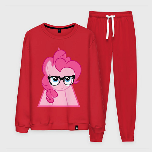 Мужской костюм Pinky Pie hipster / Красный – фото 1