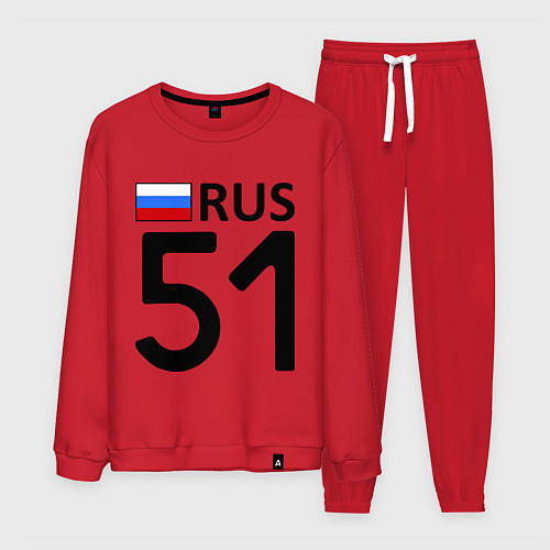Мужской костюм RUS 51 / Красный – фото 1