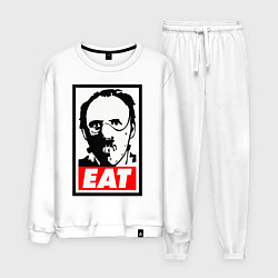 Костюм хлопковый мужской Ганнибал Лектор, цвет: белый