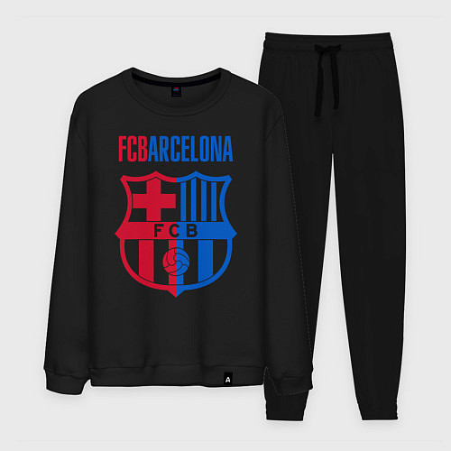 Мужской костюм Barcelona FC / Черный – фото 1