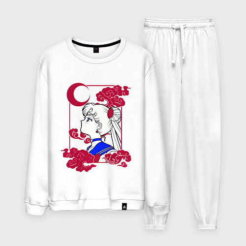 Мужской костюм Сейлор Мун / Белый – фото 1