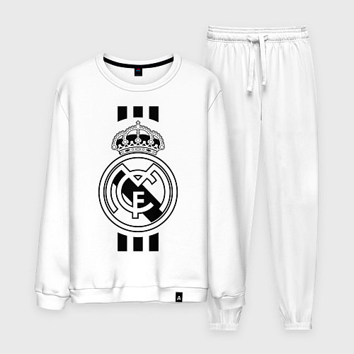 Мужской костюм Real Madrid FC / Белый – фото 1