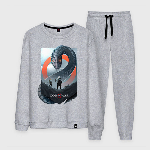 Мужской костюм Кратос и Атрей / Меланж – фото 1