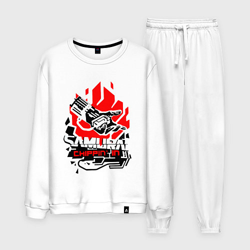 Мужской костюм CYBERPUNK 2077 SAMURAI / Белый – фото 1
