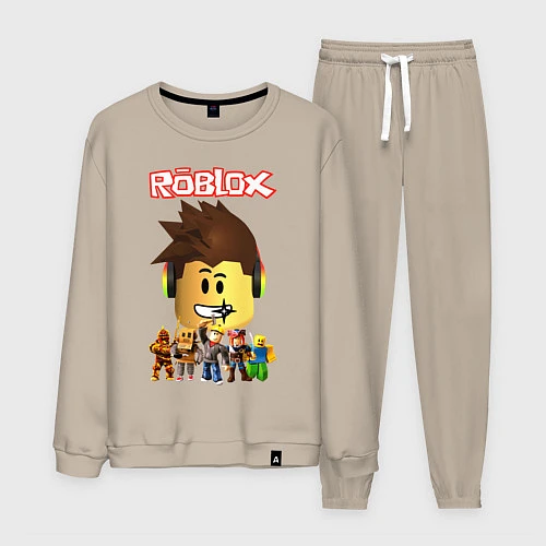 Мужской костюм ROBLOX / Миндальный – фото 1