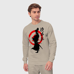 Костюм хлопковый мужской Ghost of Tsushima, цвет: миндальный — фото 2