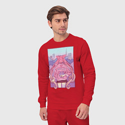 Костюм хлопковый мужской Sailor Moon Wicked Lady, цвет: красный — фото 2