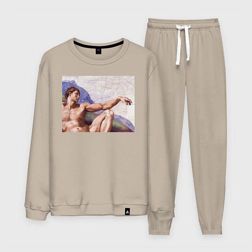 Мужской костюм Искусство / Миндальный – фото 1