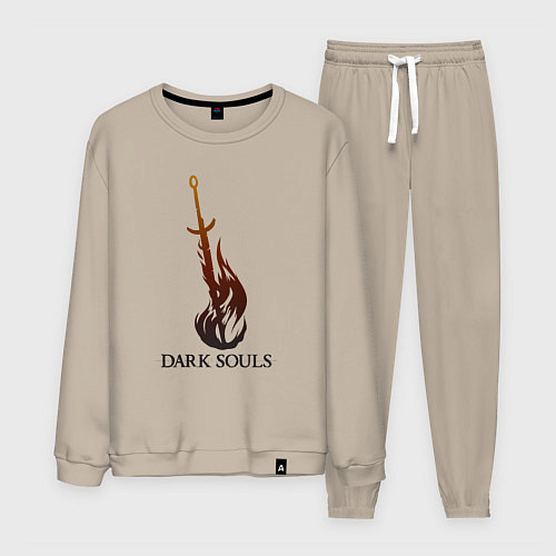 Мужской костюм Dark Souls - Bonfire / Миндальный – фото 1