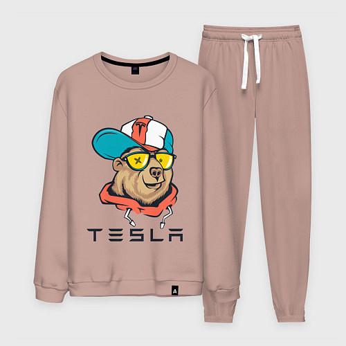 Мужской костюм TESLA ТЕСЛА Z / Пыльно-розовый – фото 1