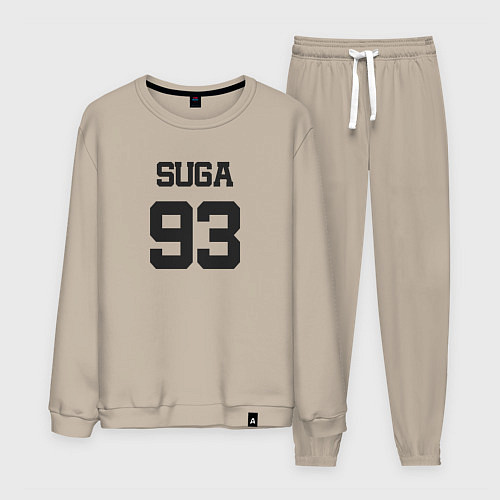 Мужской костюм BTS - Suga 93 / Миндальный – фото 1