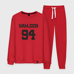 Костюм хлопковый мужской BTS - Namjoon RM 94, цвет: красный