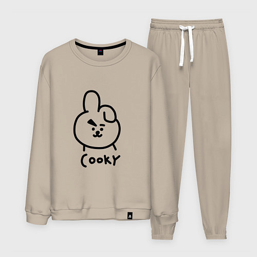 Мужской костюм COOKY BTS / Миндальный – фото 1