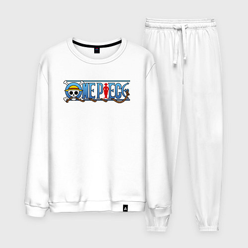 Мужской костюм ONE PIECE ВАН ПИС / Белый – фото 1