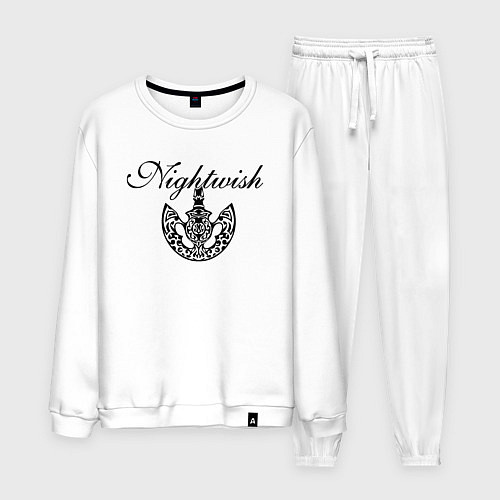 Мужской костюм Nightwish Logo Найтвиш Z / Белый – фото 1