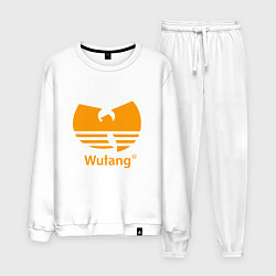 Костюм хлопковый мужской Wu-Tang, цвет: белый