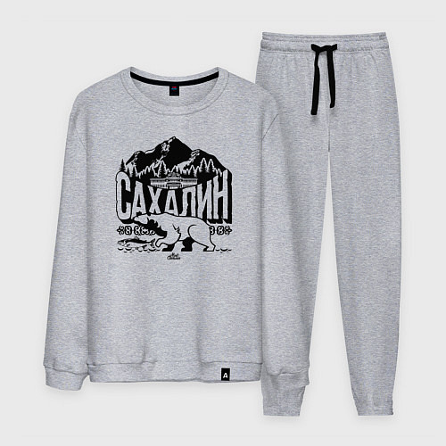 Мужской костюм Остров Сахалин / Меланж – фото 1