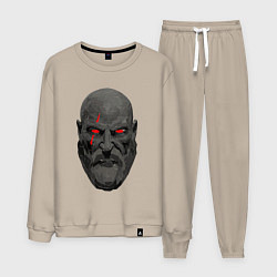 Костюм хлопковый мужской Kratos ART, цвет: миндальный