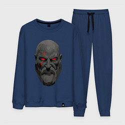 Костюм хлопковый мужской Kratos ART, цвет: тёмно-синий