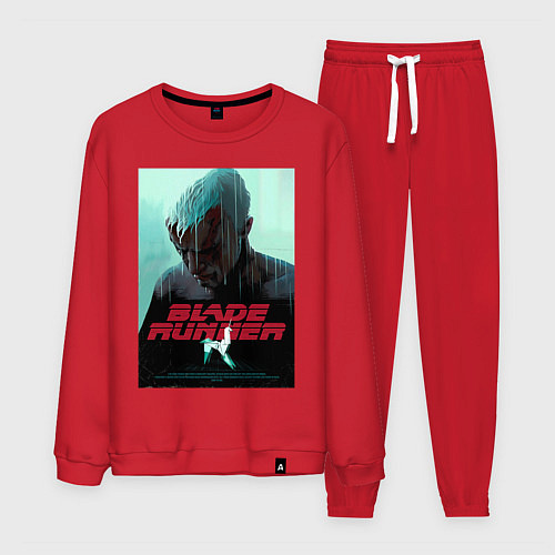 Мужской костюм Слезы в дожде Blade Runner / Красный – фото 1