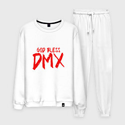 Костюм хлопковый мужской God Bless DMX, цвет: белый