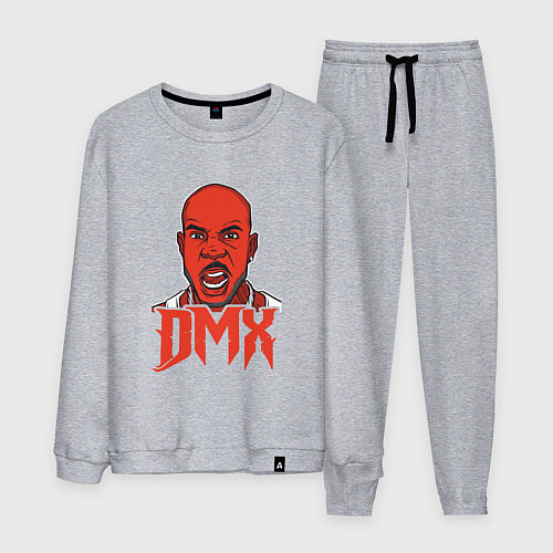 Мужской костюм DMX Red / Меланж – фото 1