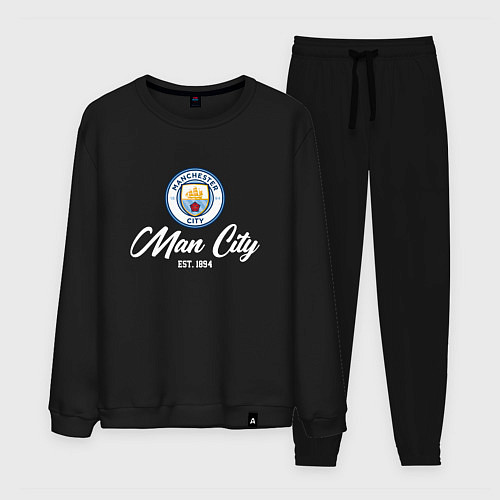 Мужской костюм MAN CITY EST 1894 / Черный – фото 1