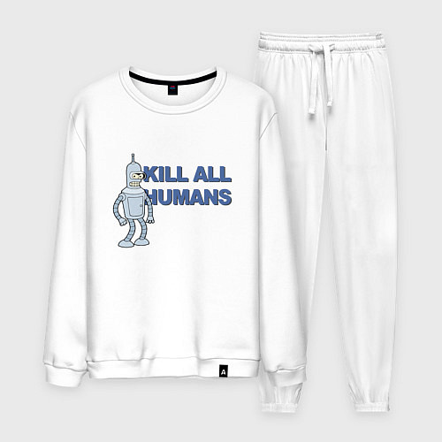 Мужской костюм Бендер Родригес / Белый – фото 1