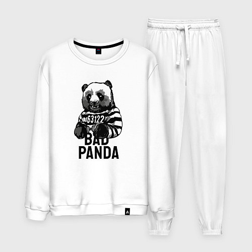Мужской костюм Плохая панда / Белый – фото 1