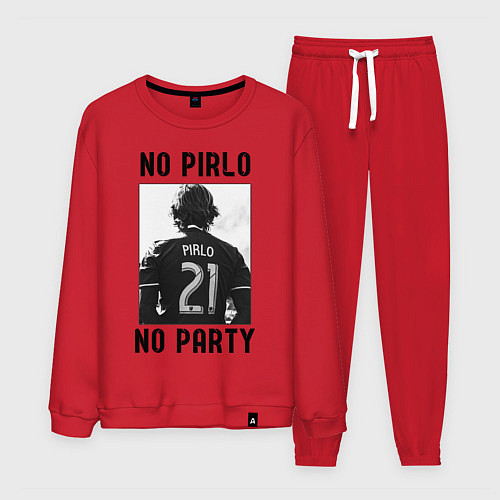 Мужской костюм No Pirlo no party / Красный – фото 1