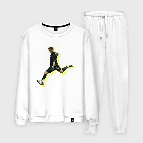 Мужской костюм Iker Casillas / Белый – фото 1