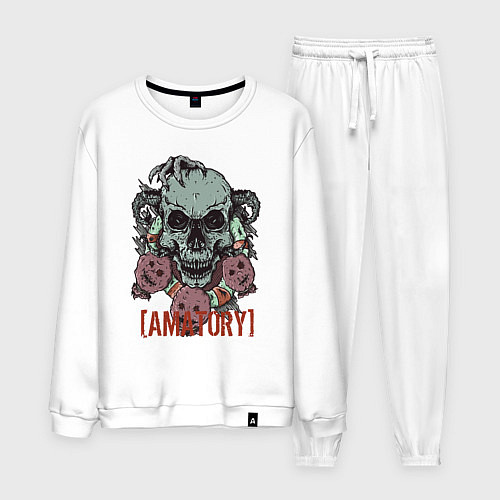 Мужской костюм Amatory / Белый – фото 1
