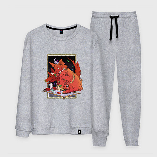 Мужской костюм Маленький Загрей / Меланж – фото 1