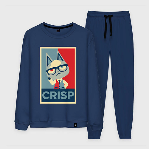 Мужской костюм Crisp / Тёмно-синий – фото 1