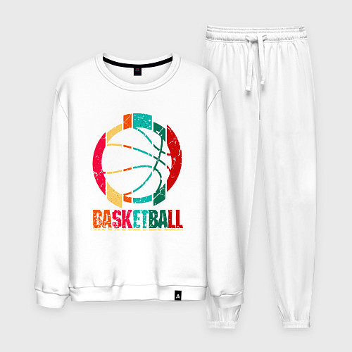 Мужской костюм Color Basketball / Белый – фото 1