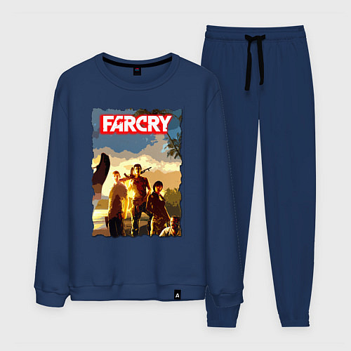 Мужской костюм FARCRY TROPIC 3 / Тёмно-синий – фото 1