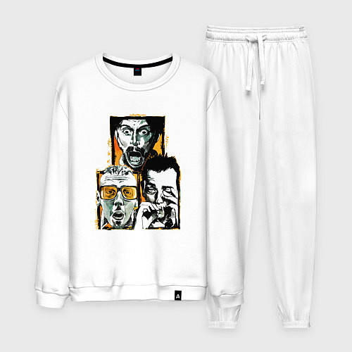 Мужской костюм Trainspotting / Белый – фото 1